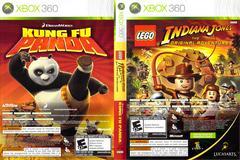 Microsoft Xbox 360 (XB360) Indiana Jones The Original Adventures Kung Fu Panda Combo Pack [In Box/Case Complete]